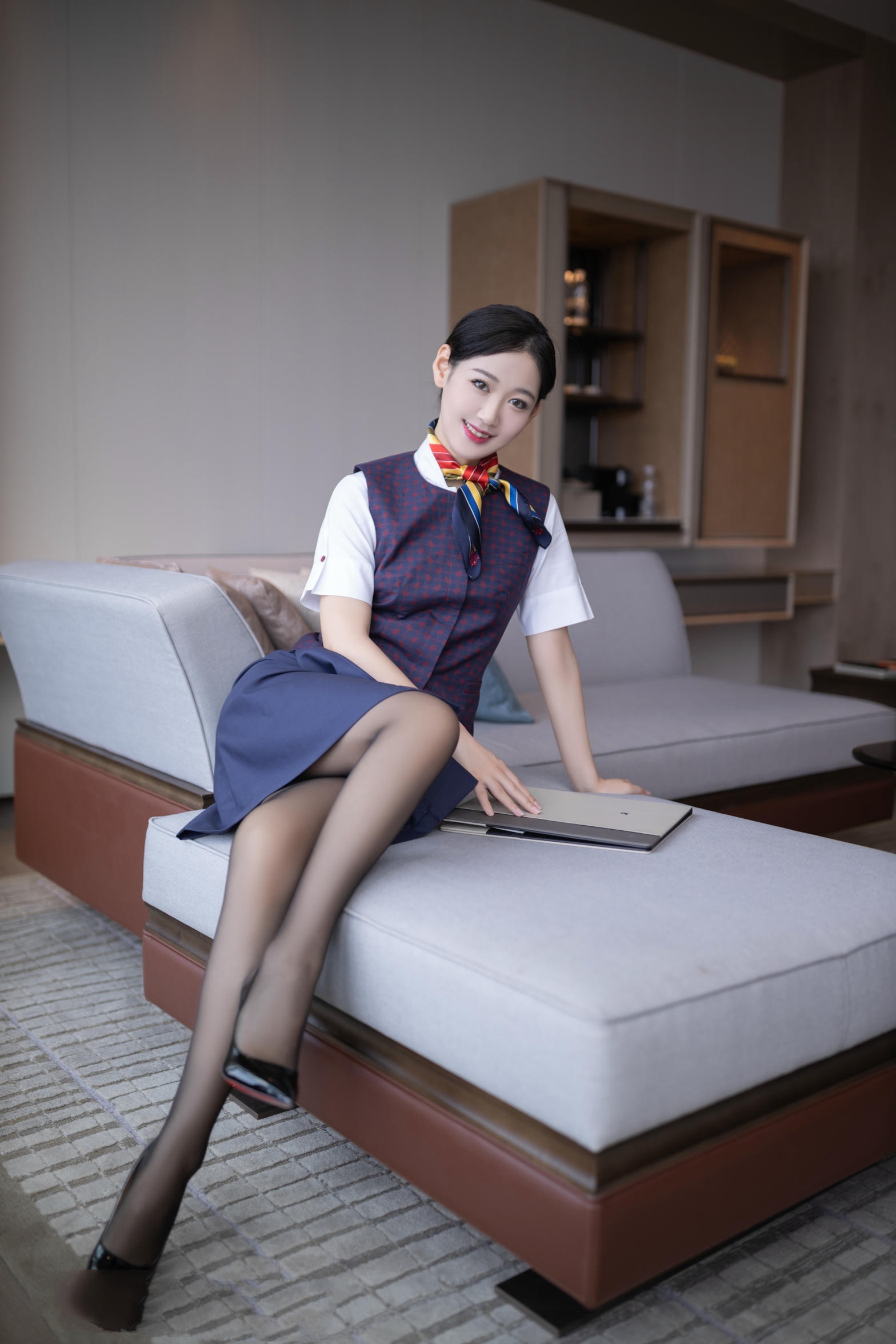 XiuRen 秀人 Vol.1001 唐安琪 国航空姐 美女模特-第1张