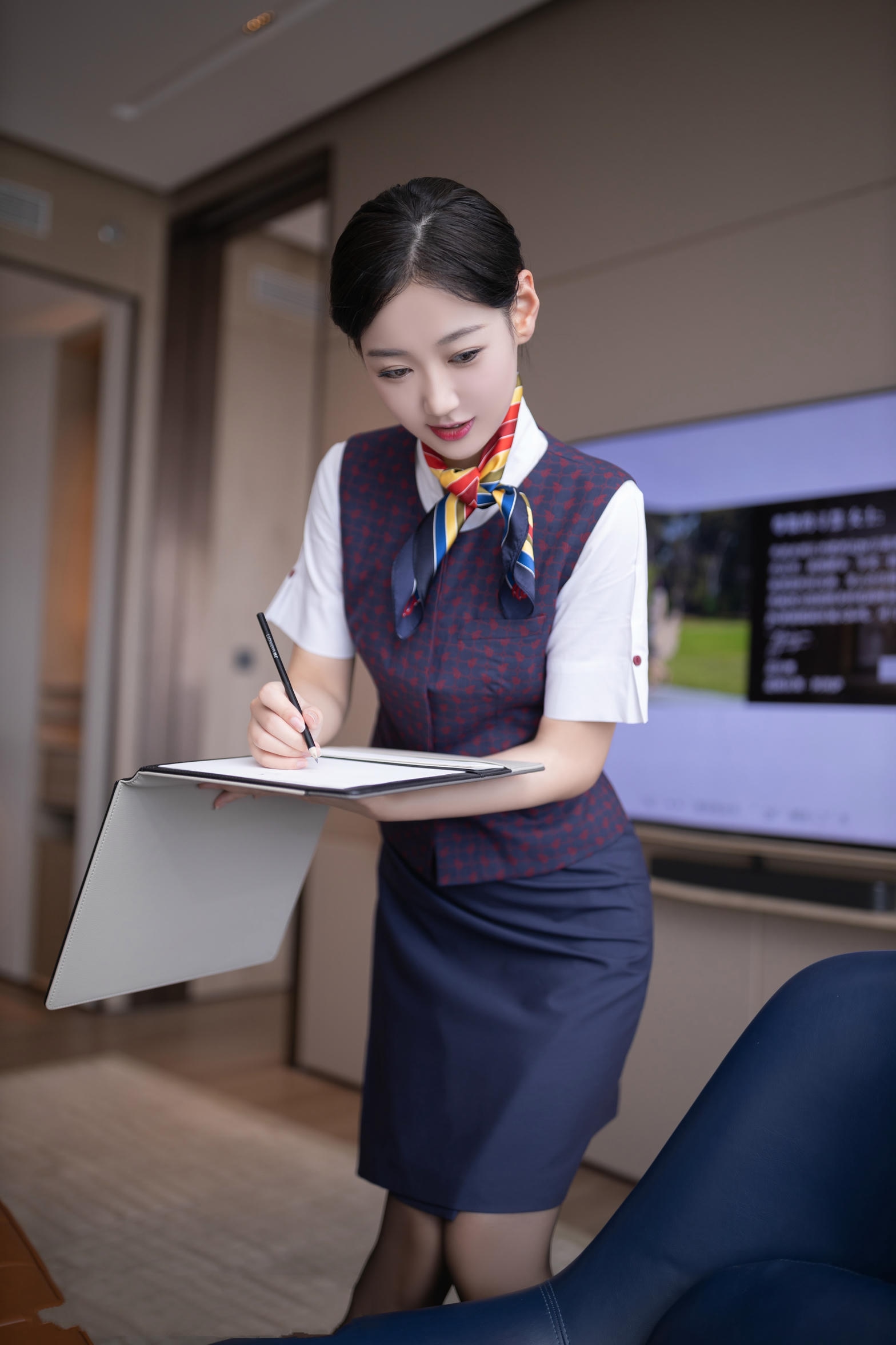 XiuRen 秀人 Vol.1001 唐安琪 国航空姐 美女模特-第5张