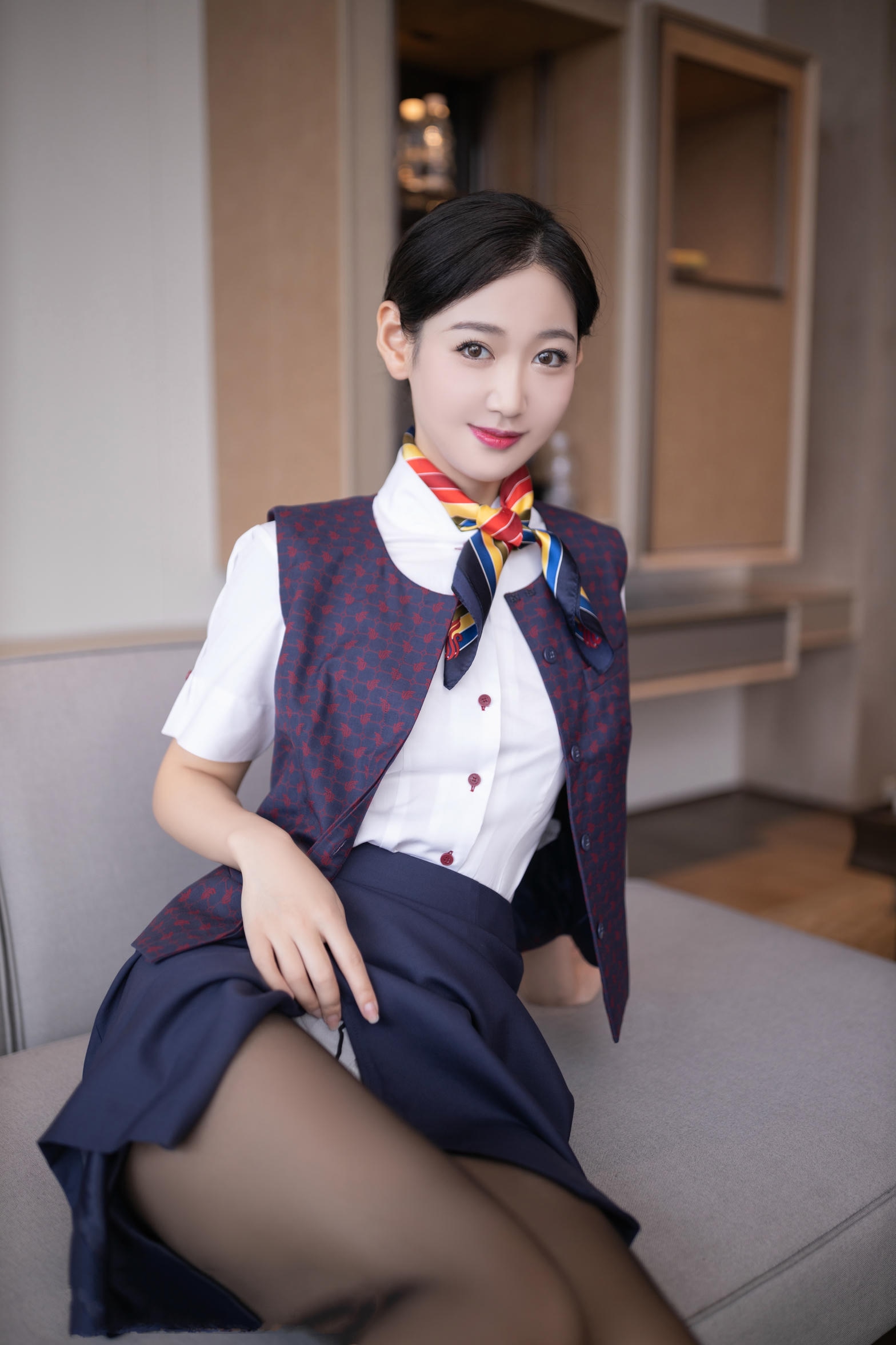 XiuRen 秀人 Vol.1001 唐安琪 国航空姐 美女模特-第7张